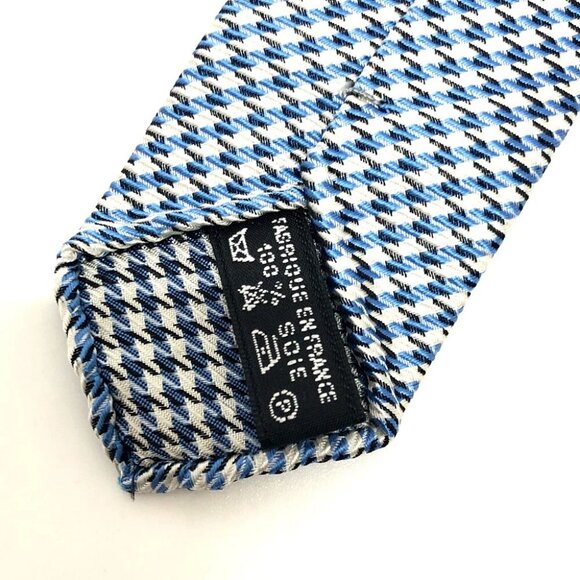 HERMES Overall handle Business Item Necktie silk blue - Picture 6 of 8
